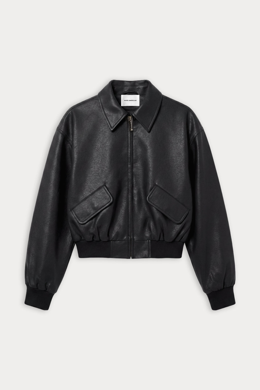 Luxury THE BETTER THAN LEATHER BOMBER JACKET BLACK001