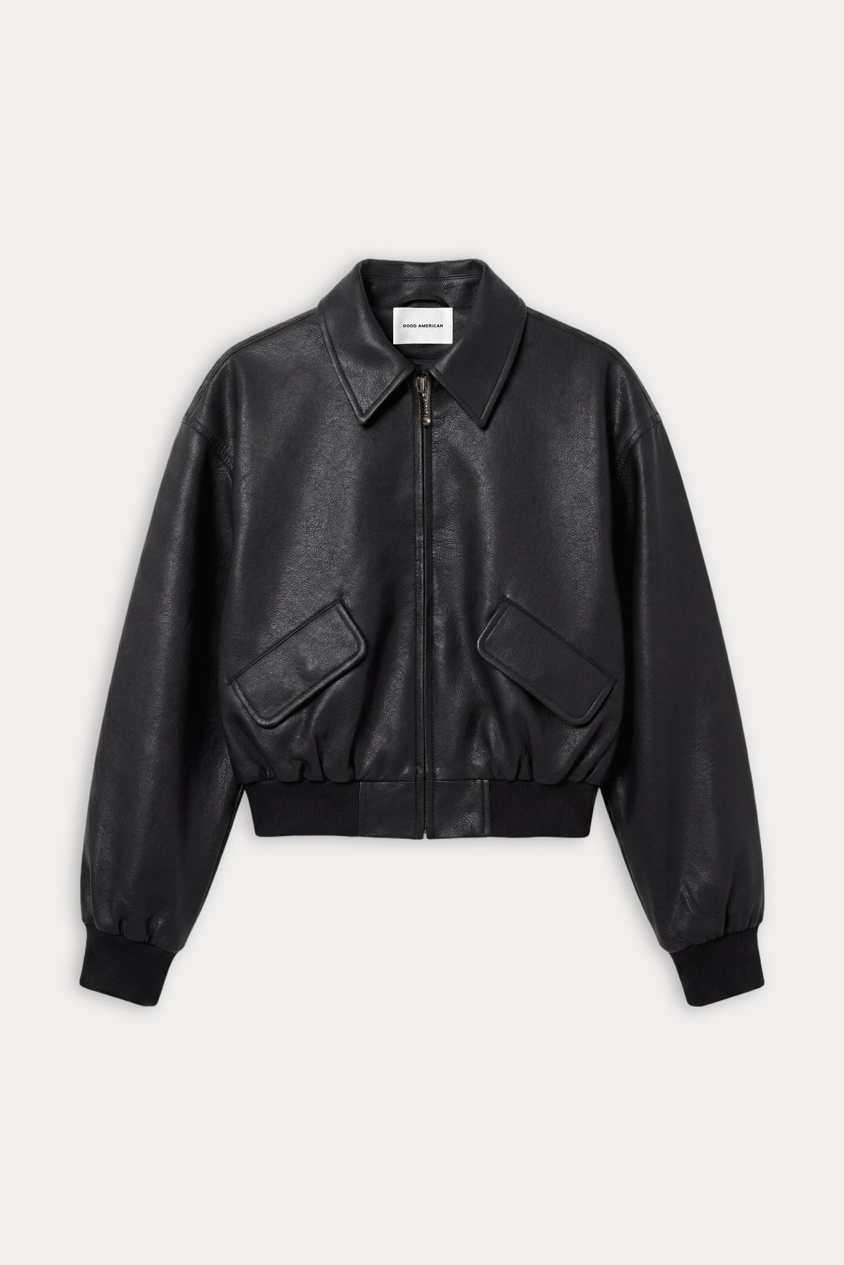 Luxury THE BETTER THAN LEATHER BOMBER JACKET BLACK001