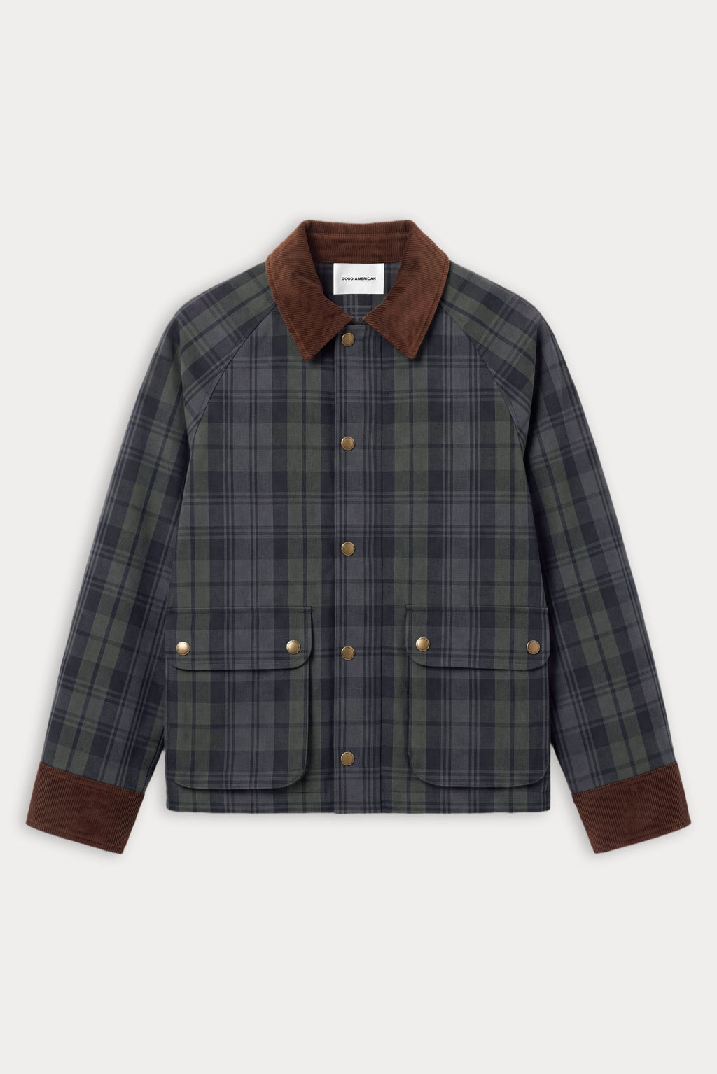 Luxury THE HERITAGE JACKET NAVY AND GREEN PLAID