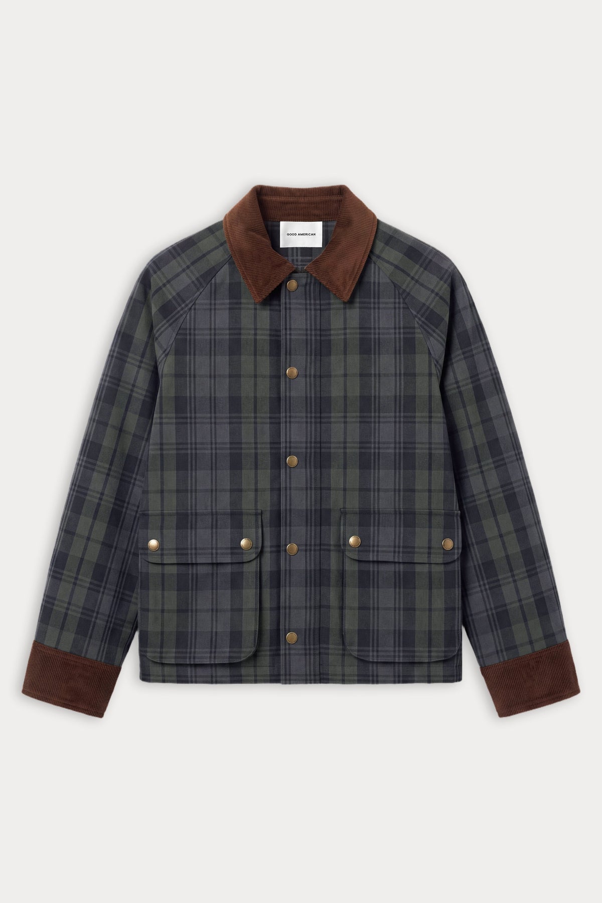 Luxury THE HERITAGE JACKET NAVY AND GREEN PLAID