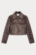 Luxury THE PONYHAIR SWING JACKET DEEP CHOCOLATE FAWN