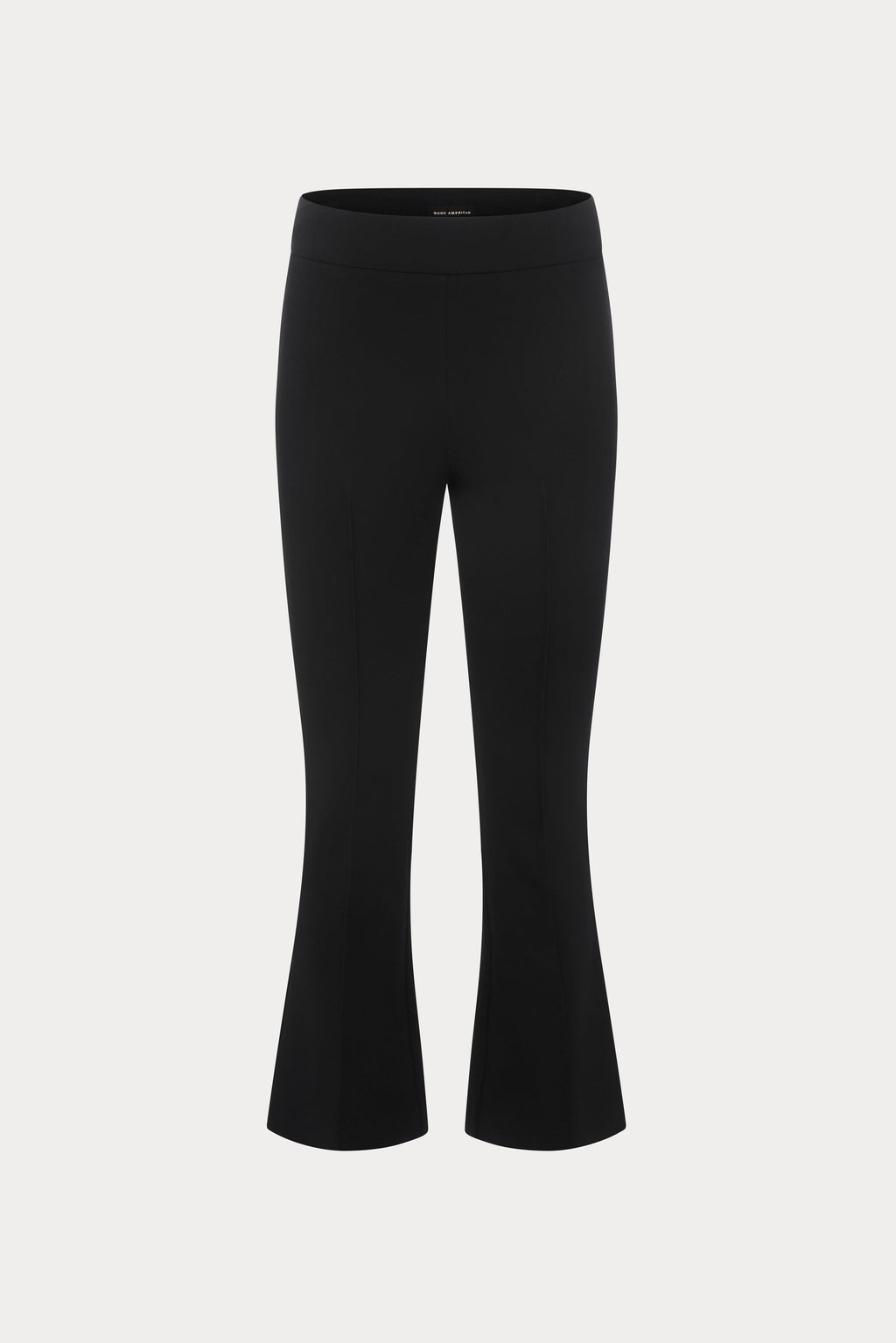 Luxury SOFT STRETCH PONTE KICK FLARE PANTS BLACK001