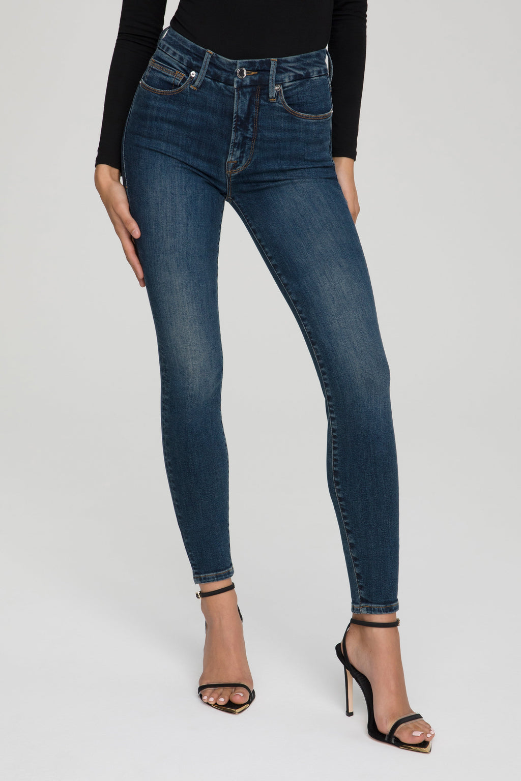 Luxury GOOD LEGS SKINNY JEANS BLUE609