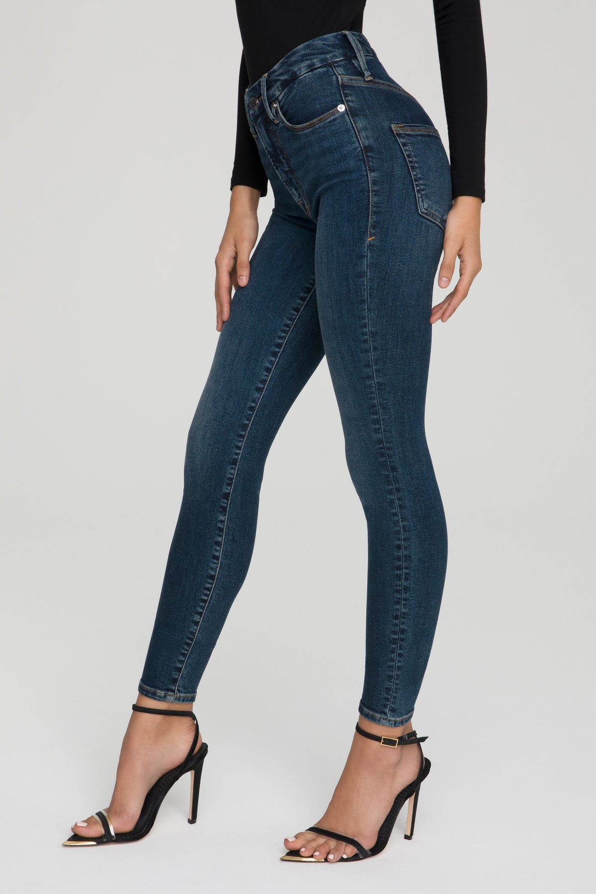 Luxury GOOD LEGS SKINNY JEANS BLUE609