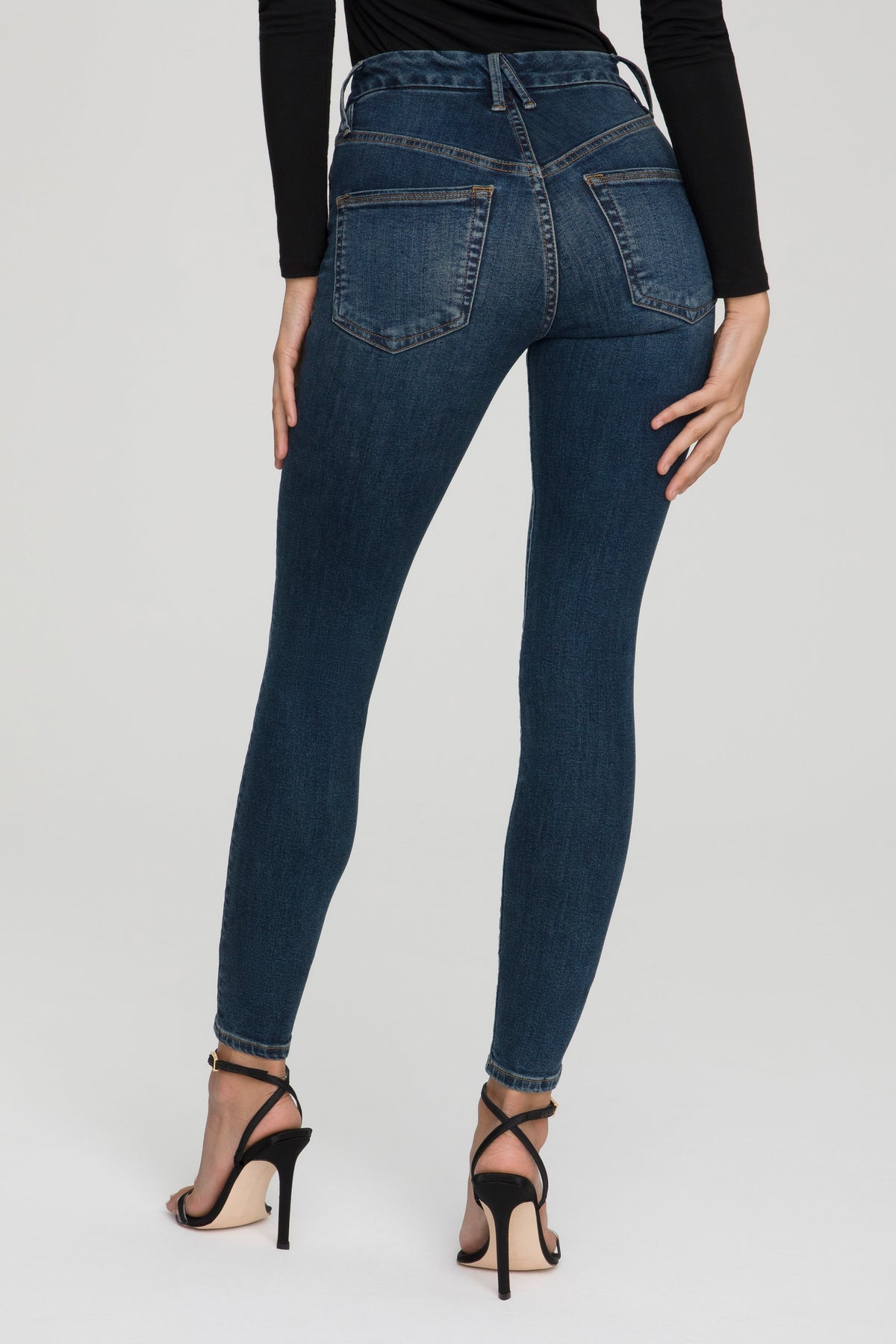 Luxury GOOD LEGS SKINNY JEANS BLUE609