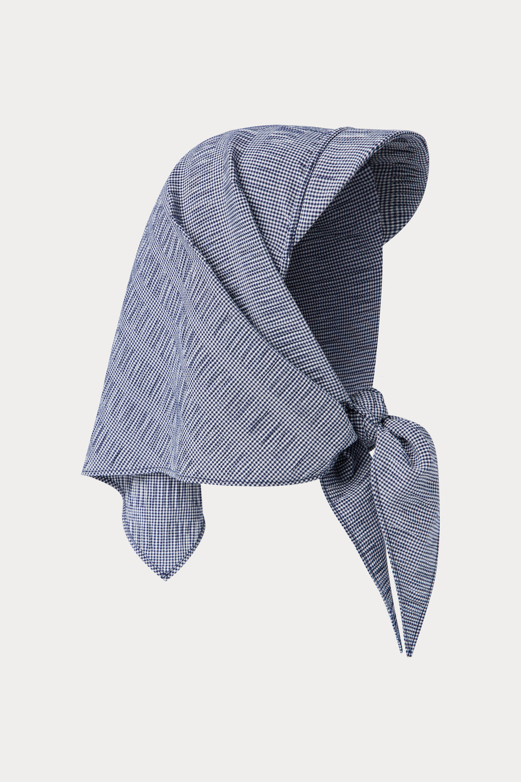 Luxury THE BANDANA HEAD SCARF HORIZON GINGHAM SMALL