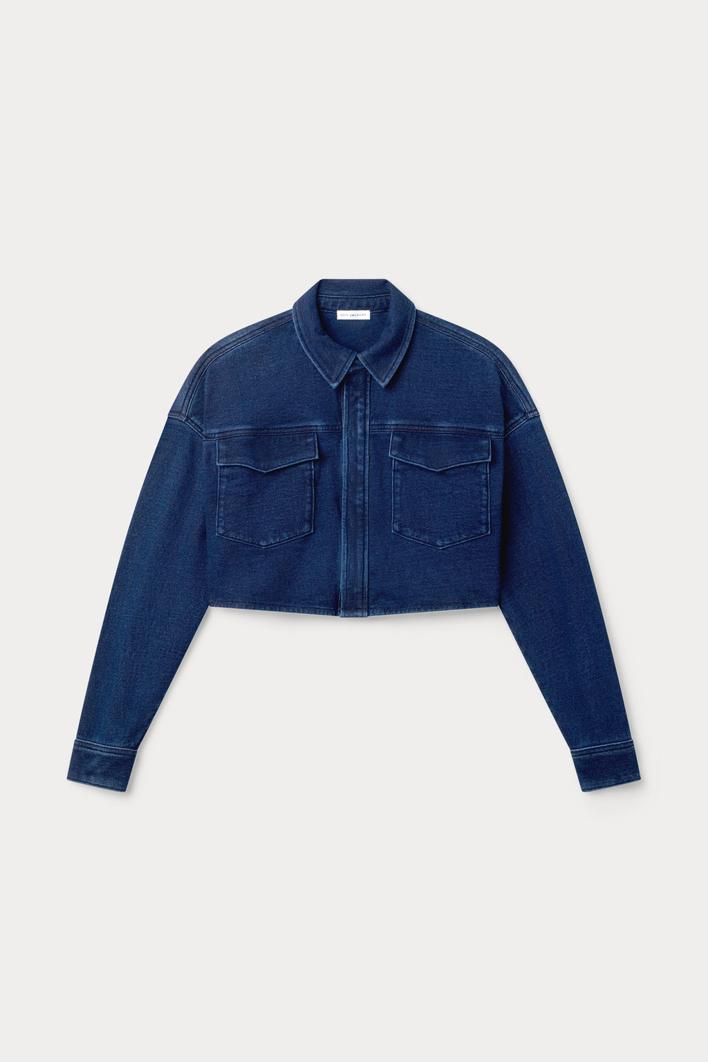 Luxury JEANIUS CROPPED JACKET INDIGO377