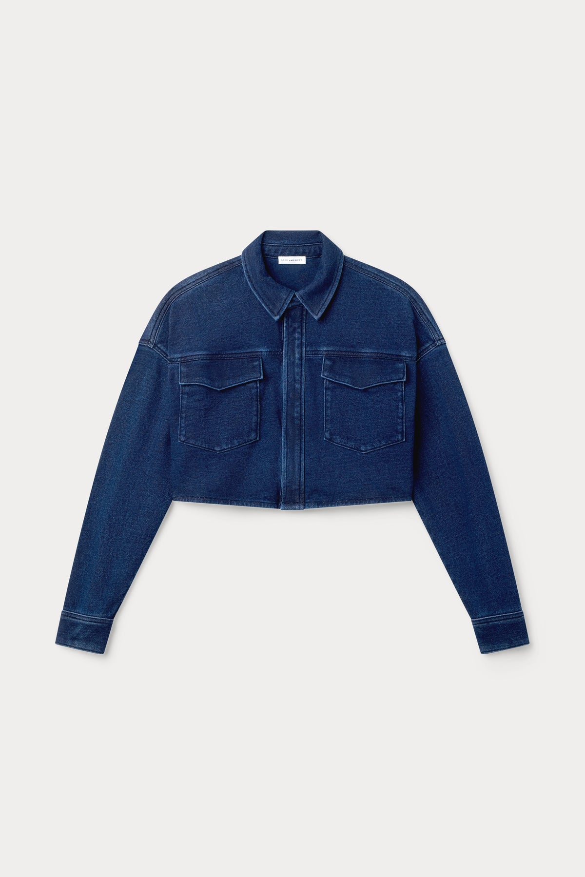 Luxury JEANIUS CROPPED JACKET INDIGO377