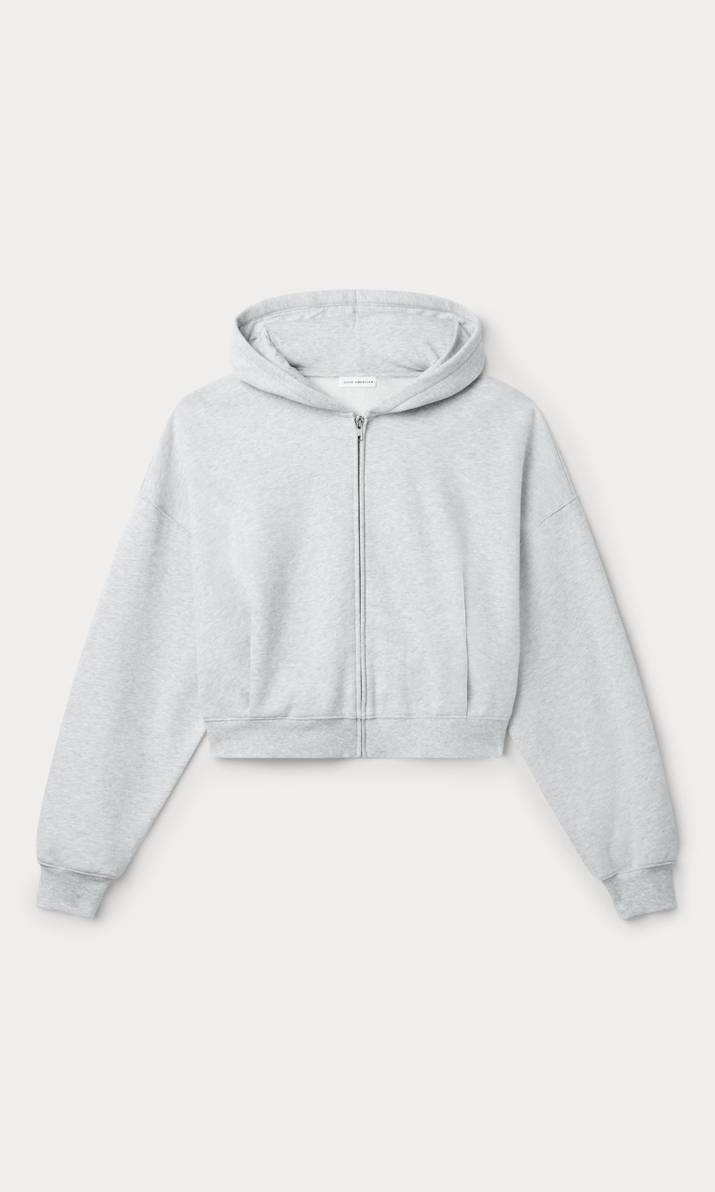 Luxury THE ZIP UP SWEATSHIRT HEATHER GREY