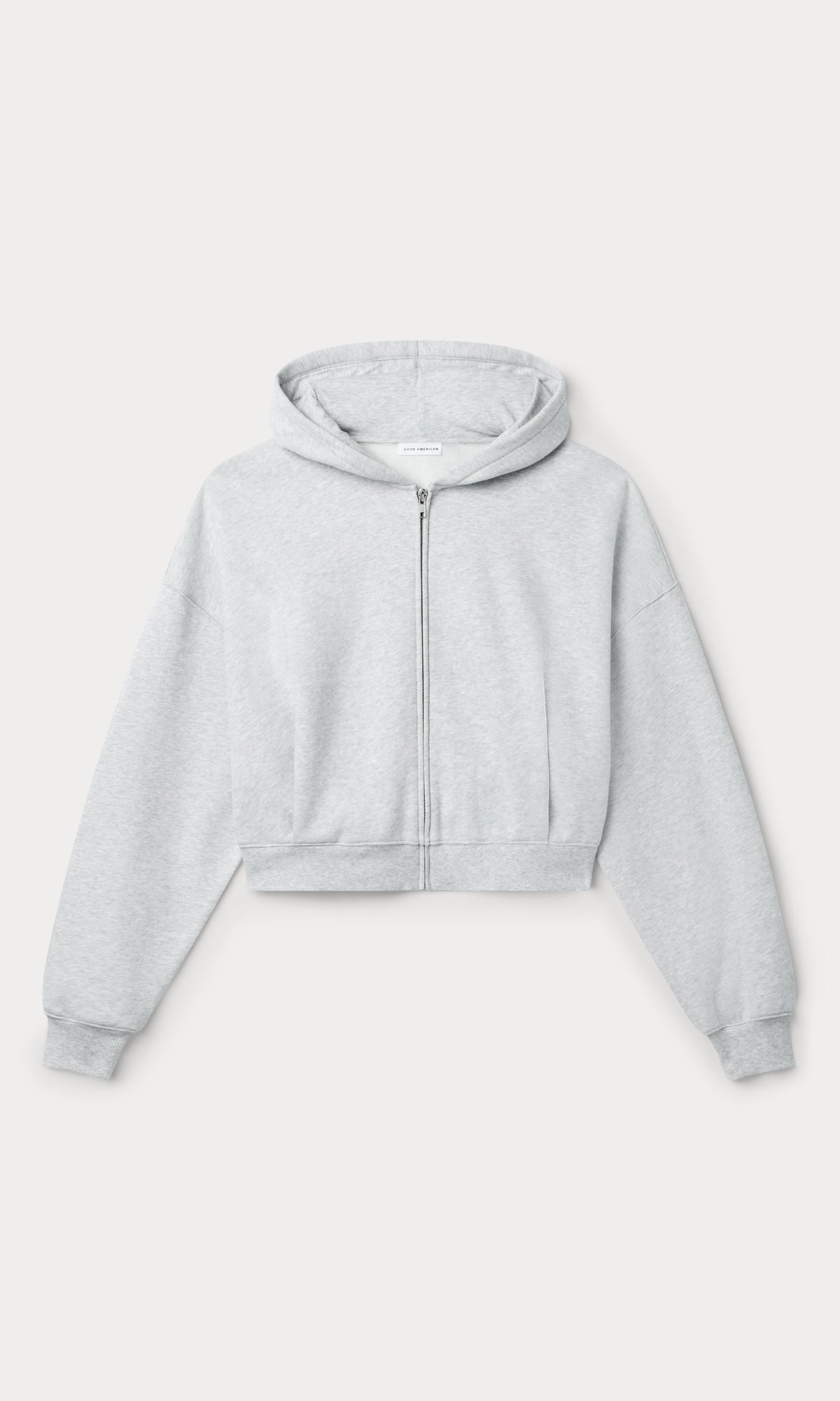 Luxury THE ZIP UP SWEATSHIRT HEATHER GREY
