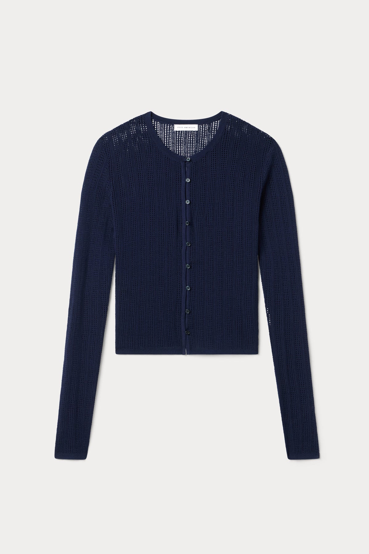Luxury THE OPEN KNIT CARDIGAN MIDNIGHT BLUE