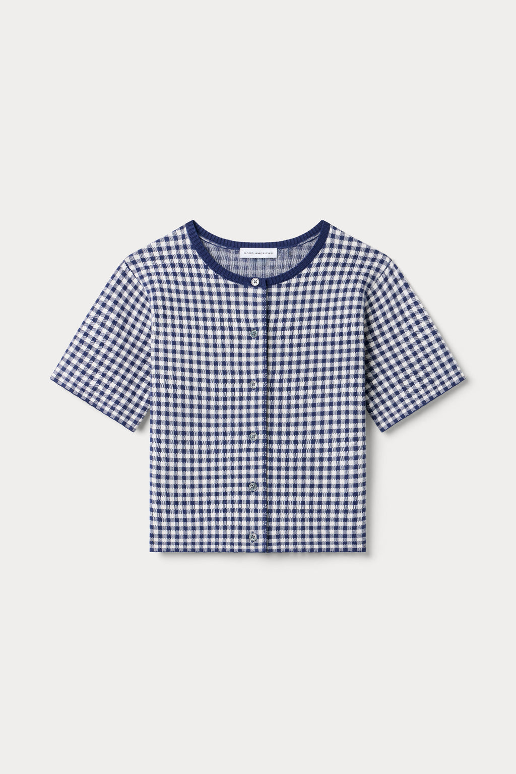 Luxury THE KEEPSAKE CARDIGAN NAVY GINGHAM