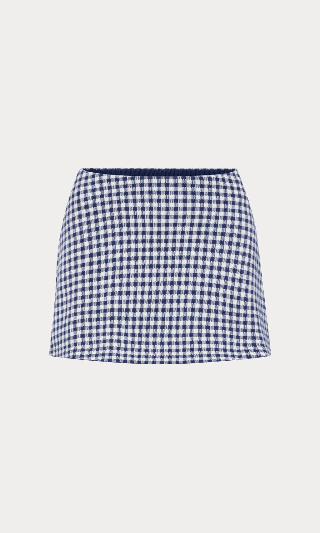 Luxury THE KEEPSAKE SKORT NAVY GINGHAM