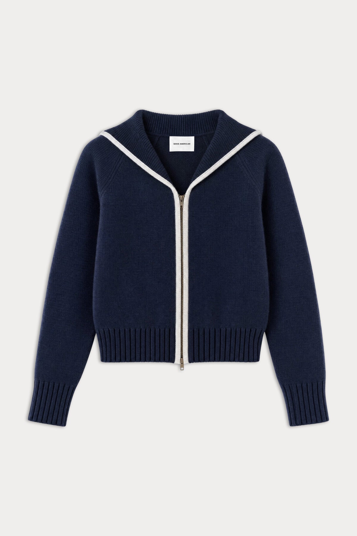 Luxury THE KNIT SAILOR ZIP UP NEW NAVY002
