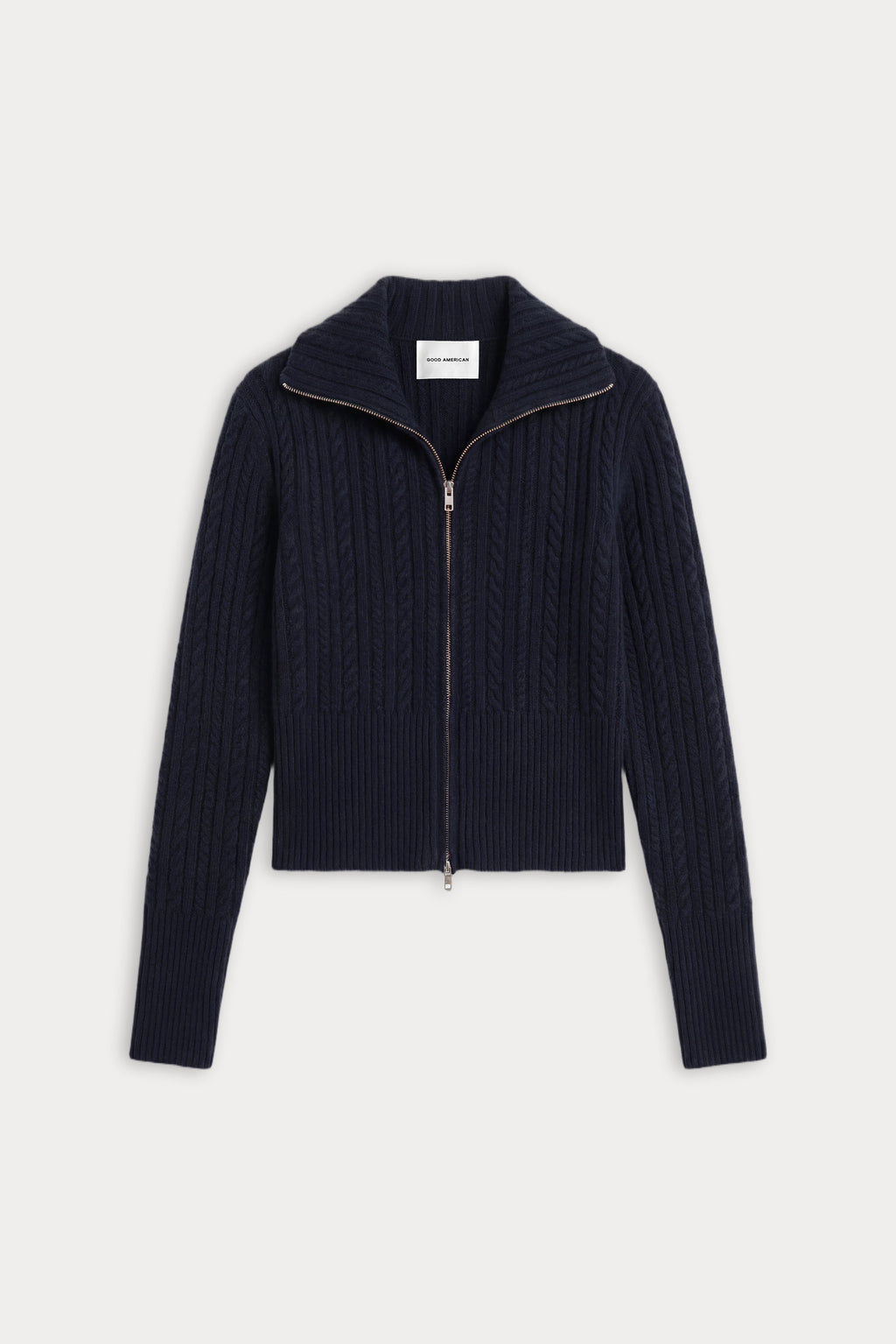 Luxury THE CABLE ZIP UP NEW NAVY002