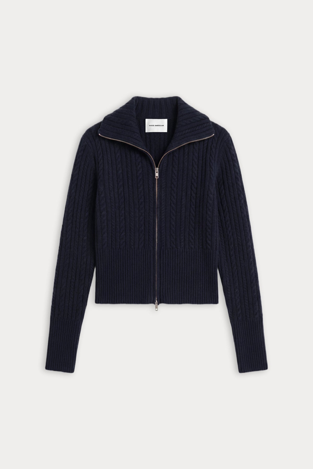 Luxury THE CABLE ZIP UP NEW NAVY002