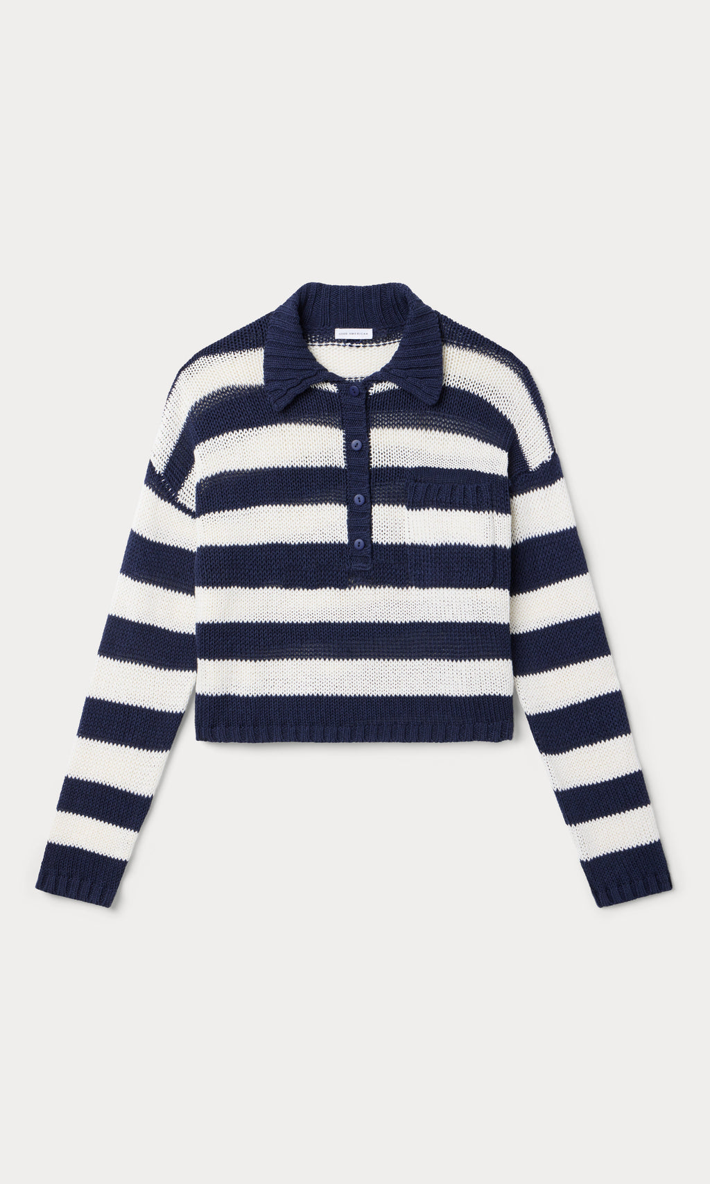 Luxury THE HARBOR SWEATER HORIZON INK STRIPE