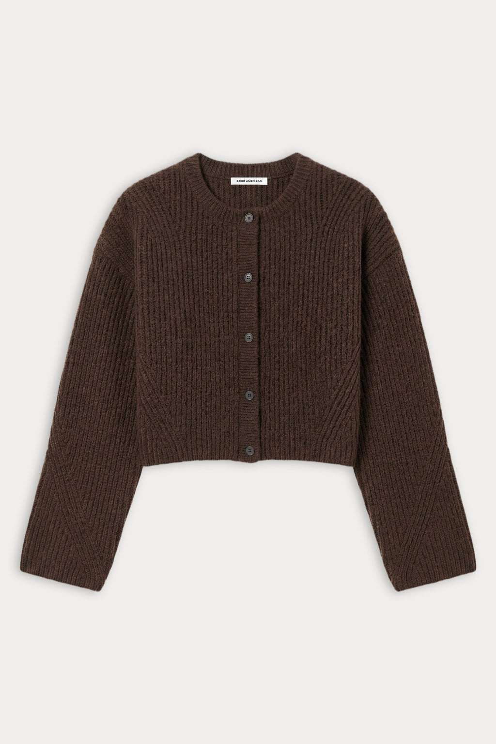 Luxury THE CHUNKY KNIT CARDIGAN ESPRESSO