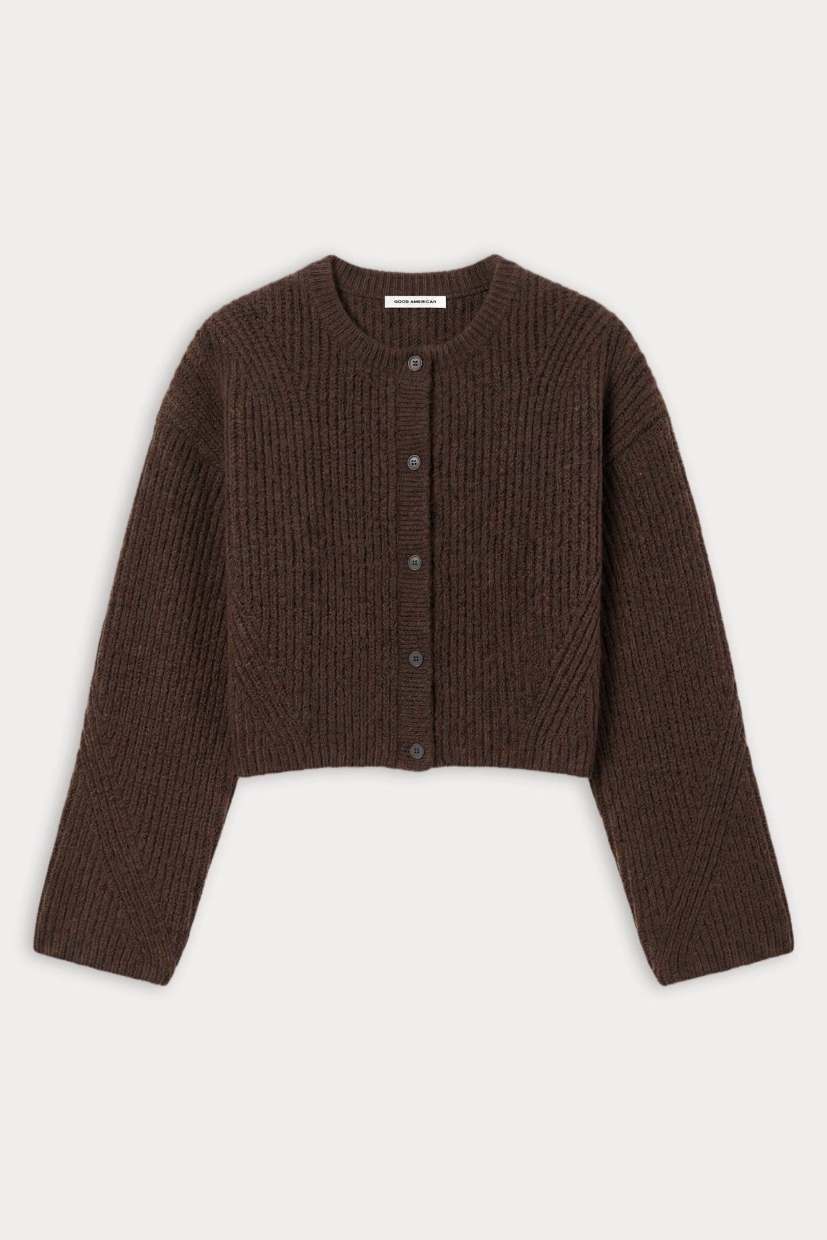 Luxury THE CHUNKY KNIT CARDIGAN ESPRESSO