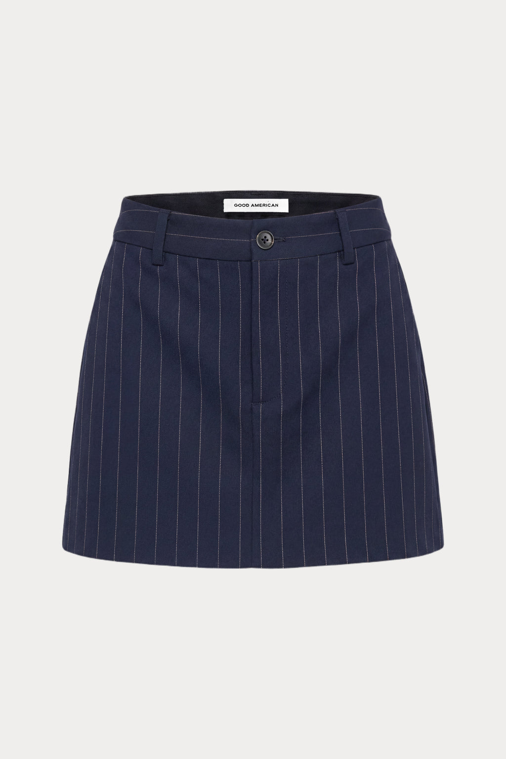 Luxury THE TROUSER MINI SKIRT NAVY PINSTRIPE