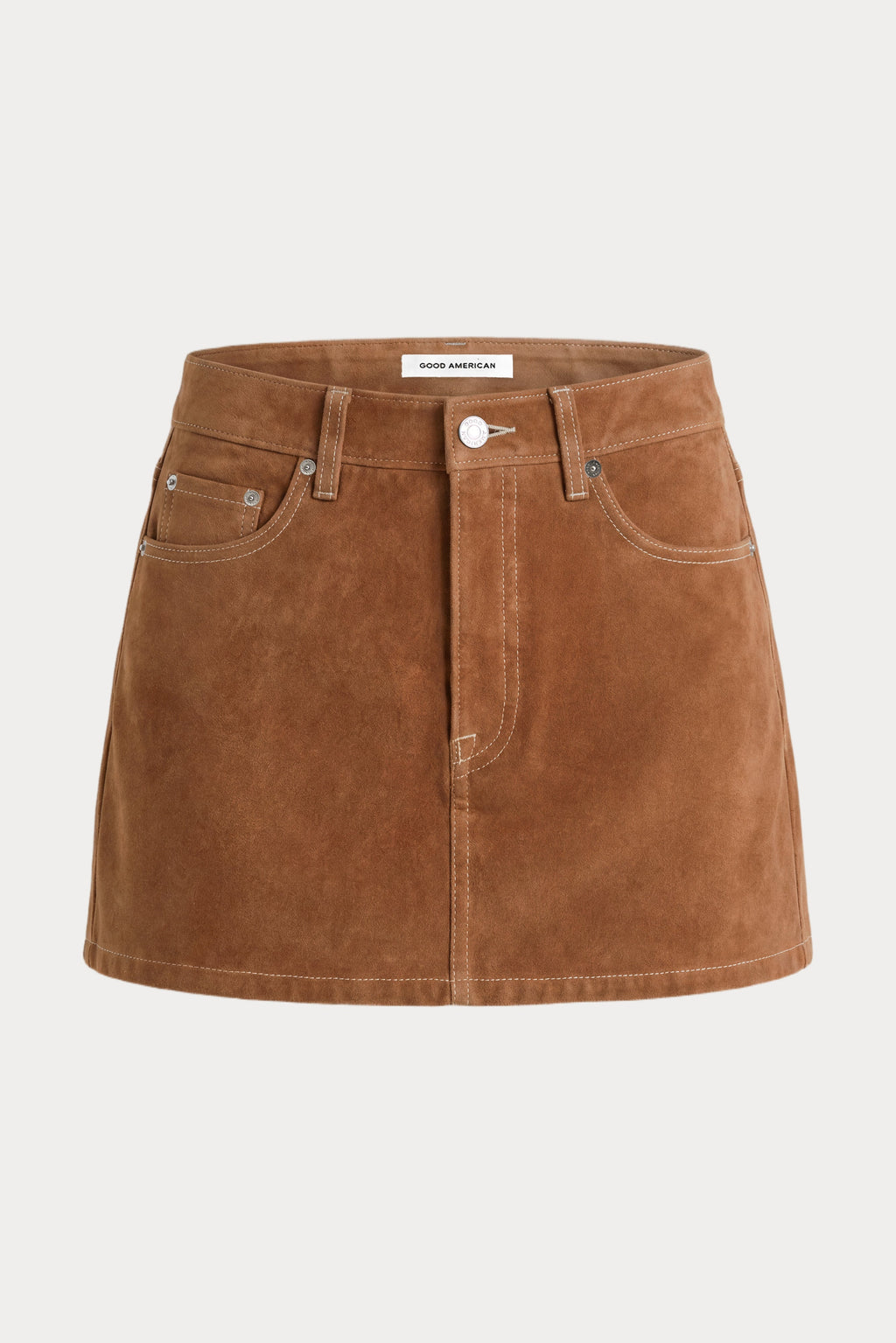 Luxury THE BETTER THAN SUEDE MINI SKIRT CAFE CLAY