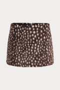 Luxury THE PONYHAIR SKIRT DEEP CHOCOLATE FAWN
