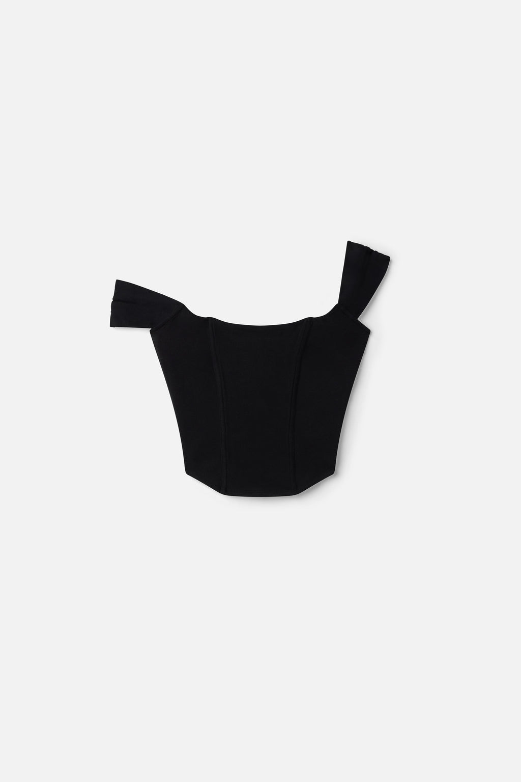 Luxury DOLLY SUPER STRETCH CORSET TOP BLACK001