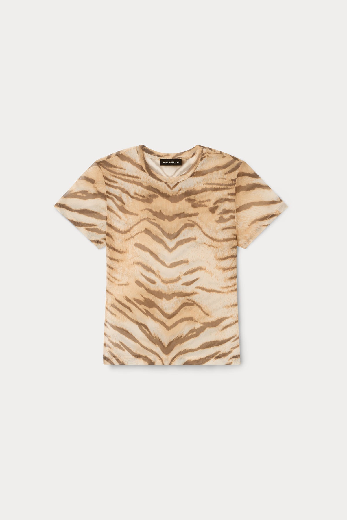 Luxury MESH BABY TEE BROWN TIGER