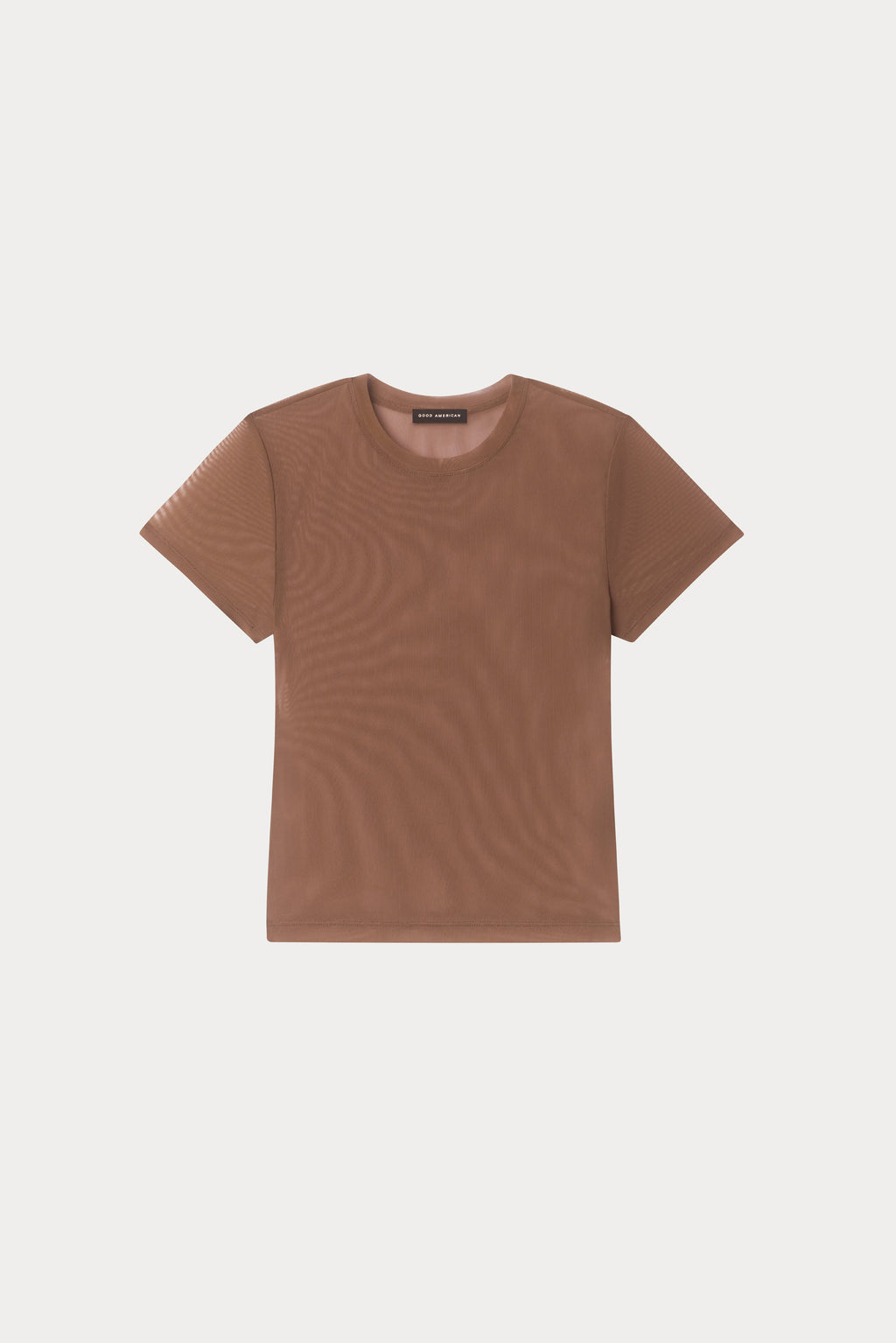 Luxury MESH BABY TEE SADDLEWOOD