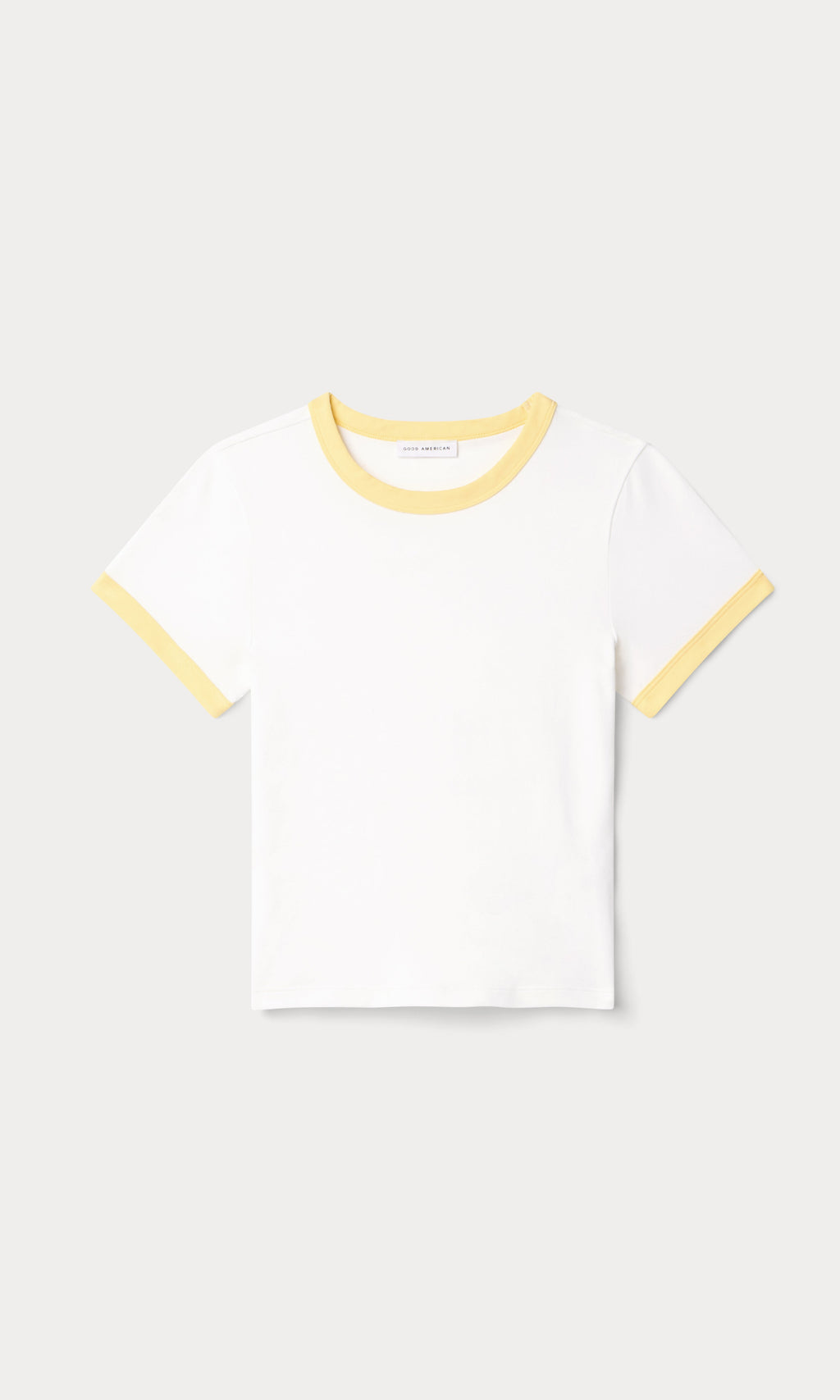 Luxury THE RINGER BABY TEE WHITE001