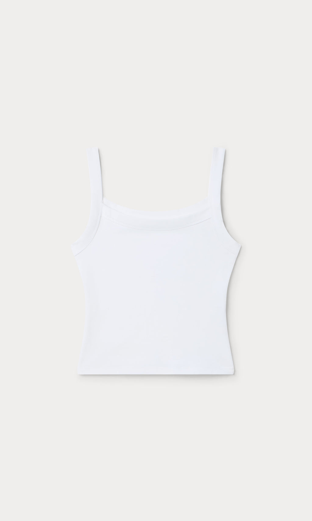 Luxury THE RINGER TANK WHITE001