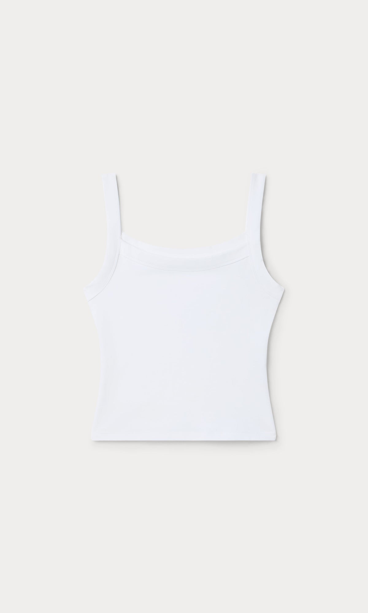 Luxury THE RINGER TANK WHITE001