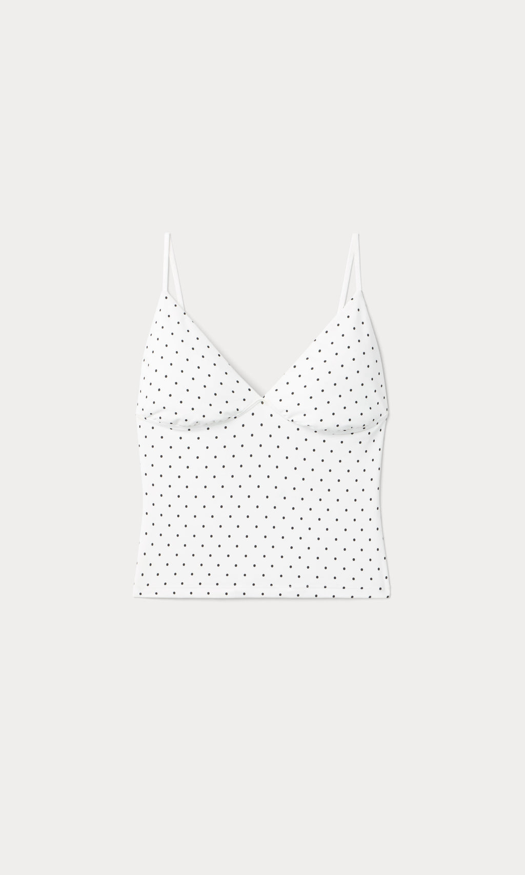 Luxury THE WEIGHTLESS SCULPTING MODERN TANK MINI DOT WHITE