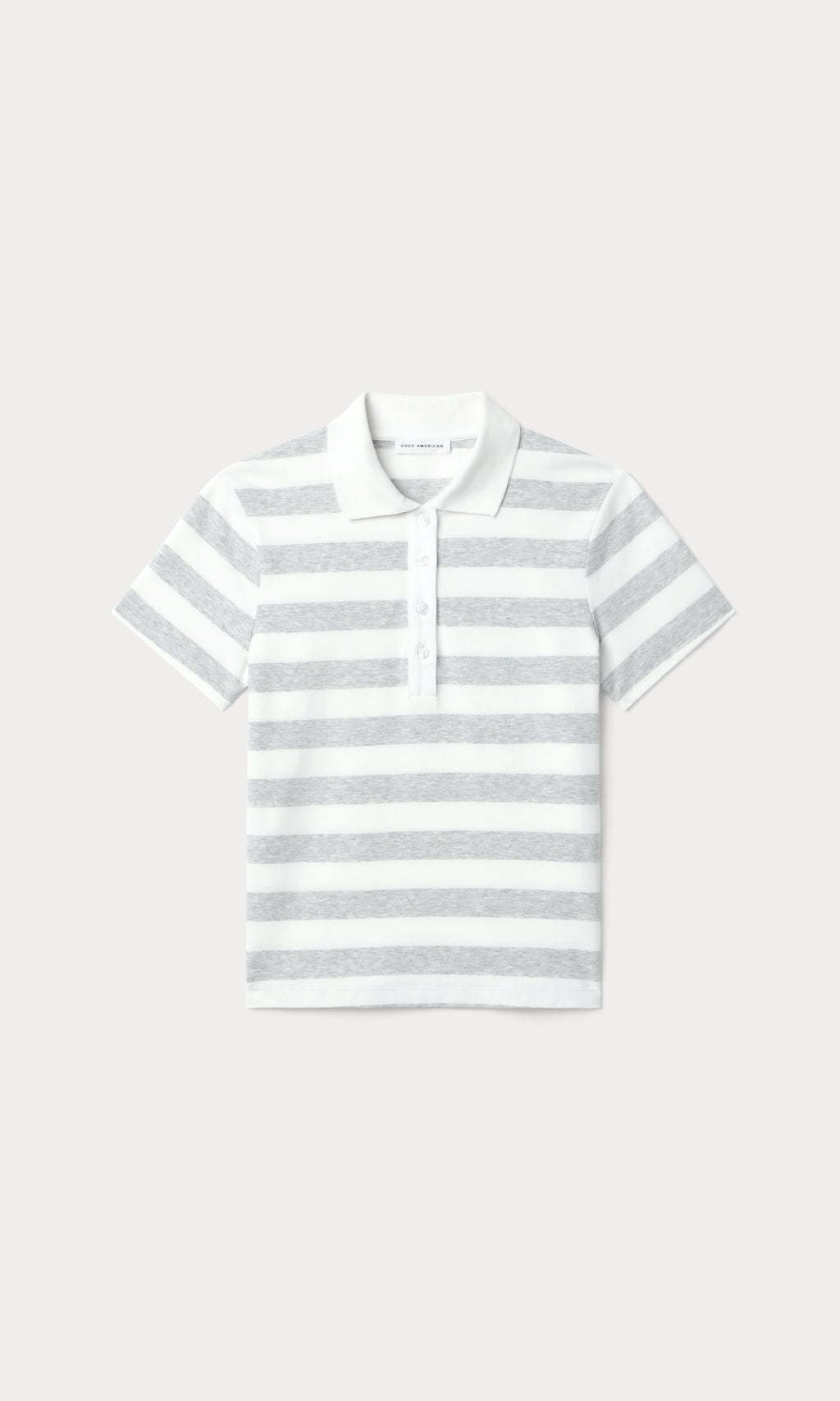 Luxury THE EASY POLO SUMMER STRIPE GREY