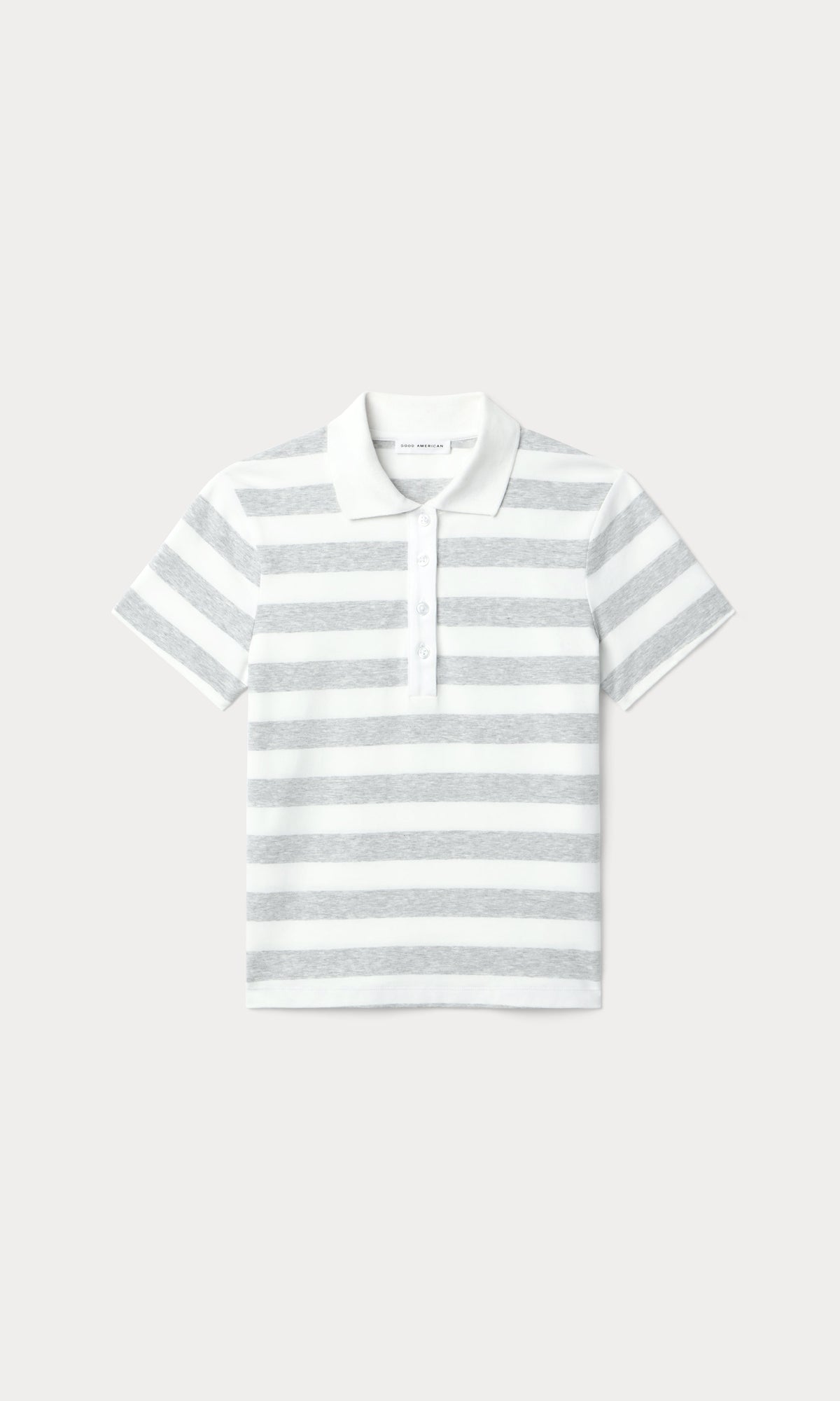 Luxury THE EASY POLO SUMMER STRIPE GREY