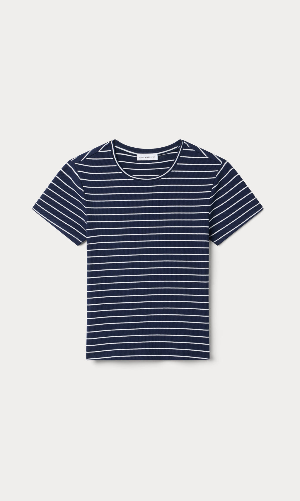 Luxury THE RIB BABY TEE SIMPLE STRIPE HORIZON INK
