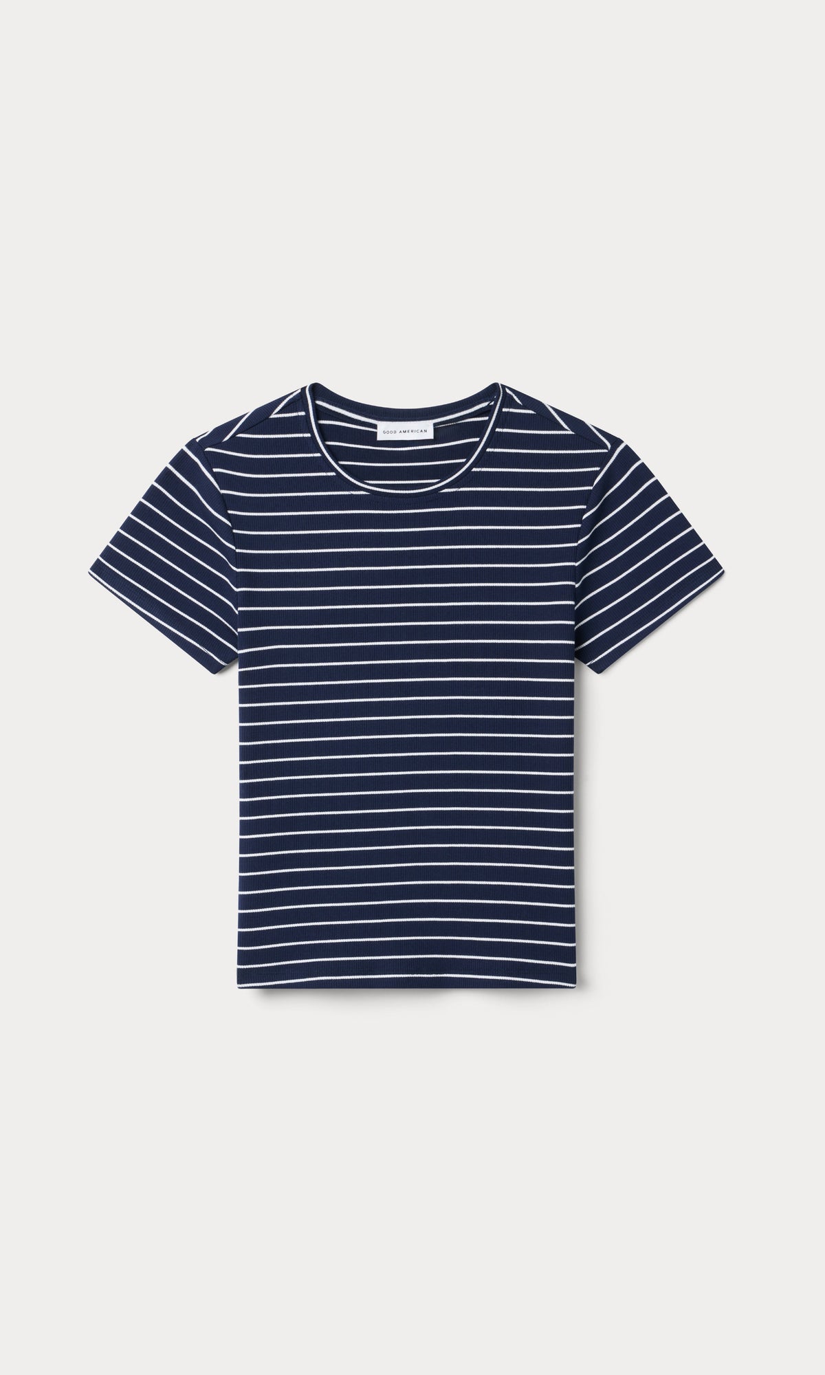 Luxury THE RIB BABY TEE SIMPLE STRIPE HORIZON INK