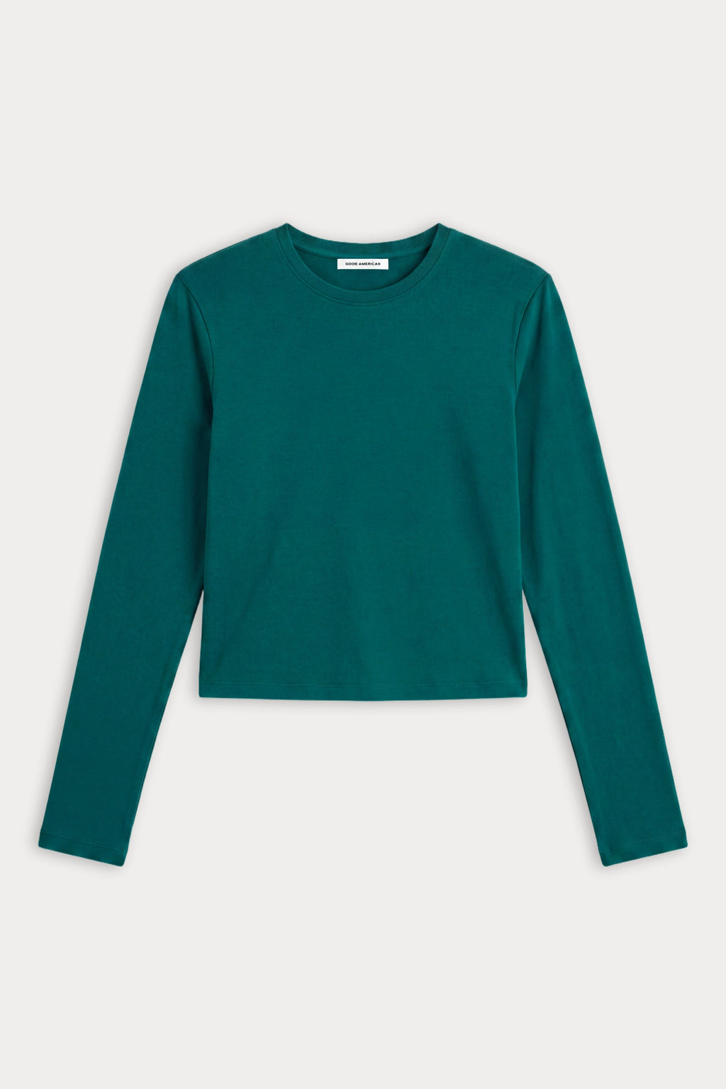 Luxury THE LONG SLEEVE BABY TEE FOREST GREEN