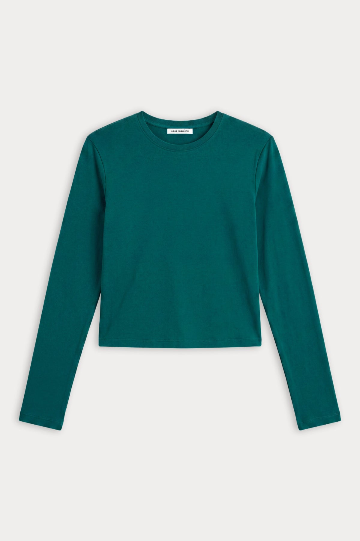 Luxury THE LONG SLEEVE BABY TEE FOREST GREEN