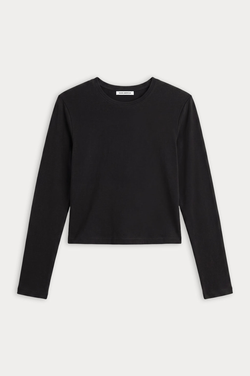 Luxury THE LONG SLEEVE BABY TEE BLACK