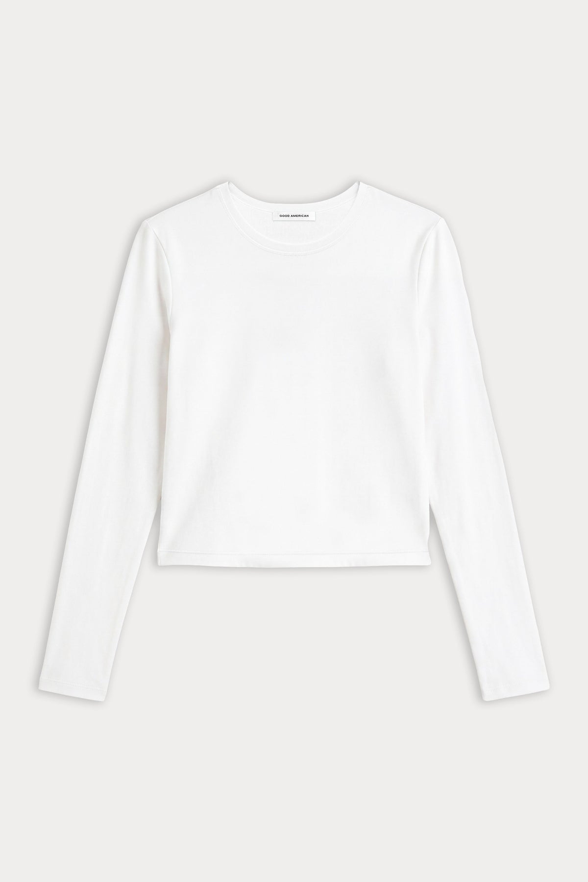 Luxury THE LONG SLEEVE BABY TEE WHITE