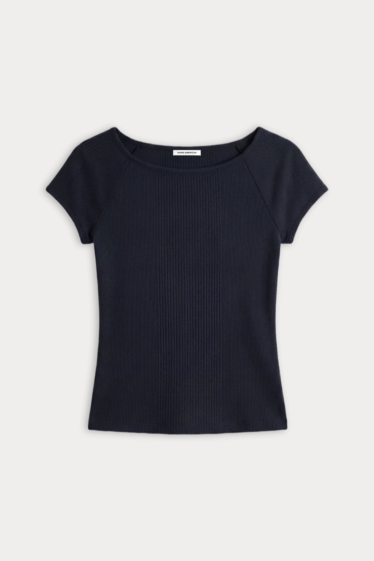Luxury THE VARIEGATED RIB TOP NEW NAVY002