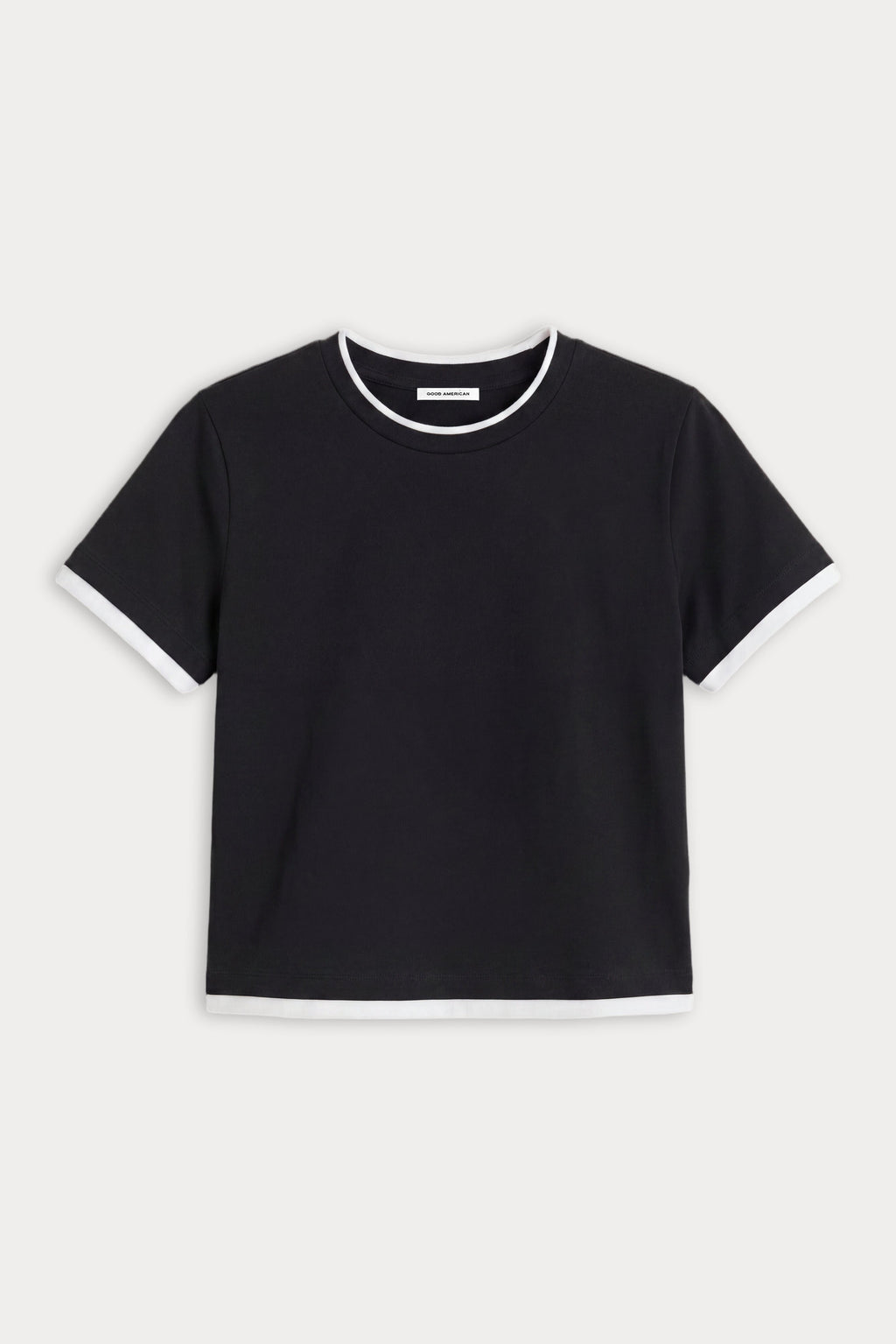 Luxury THE LAYERED TEE BLACK
