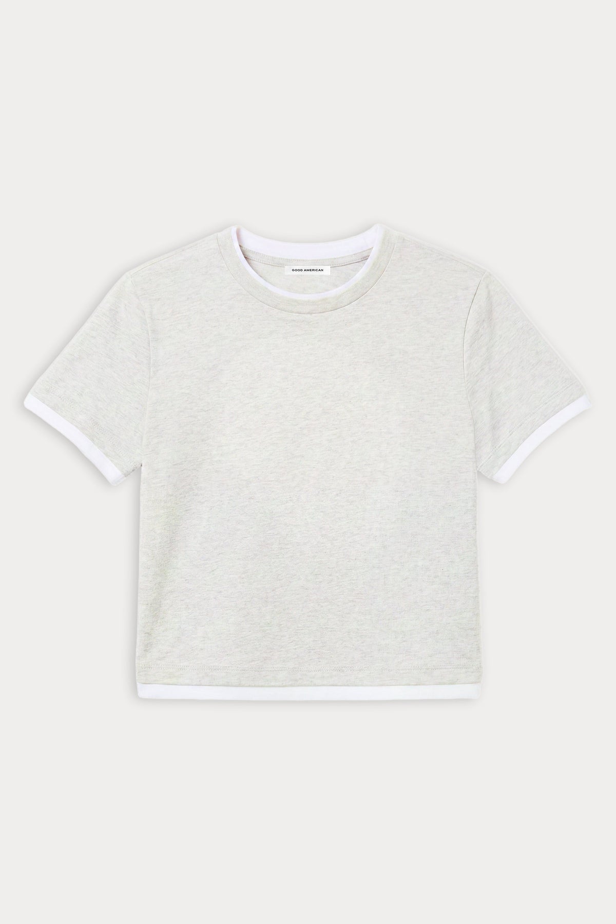 Luxury THE LAYERED TEE VINTAGE GREY