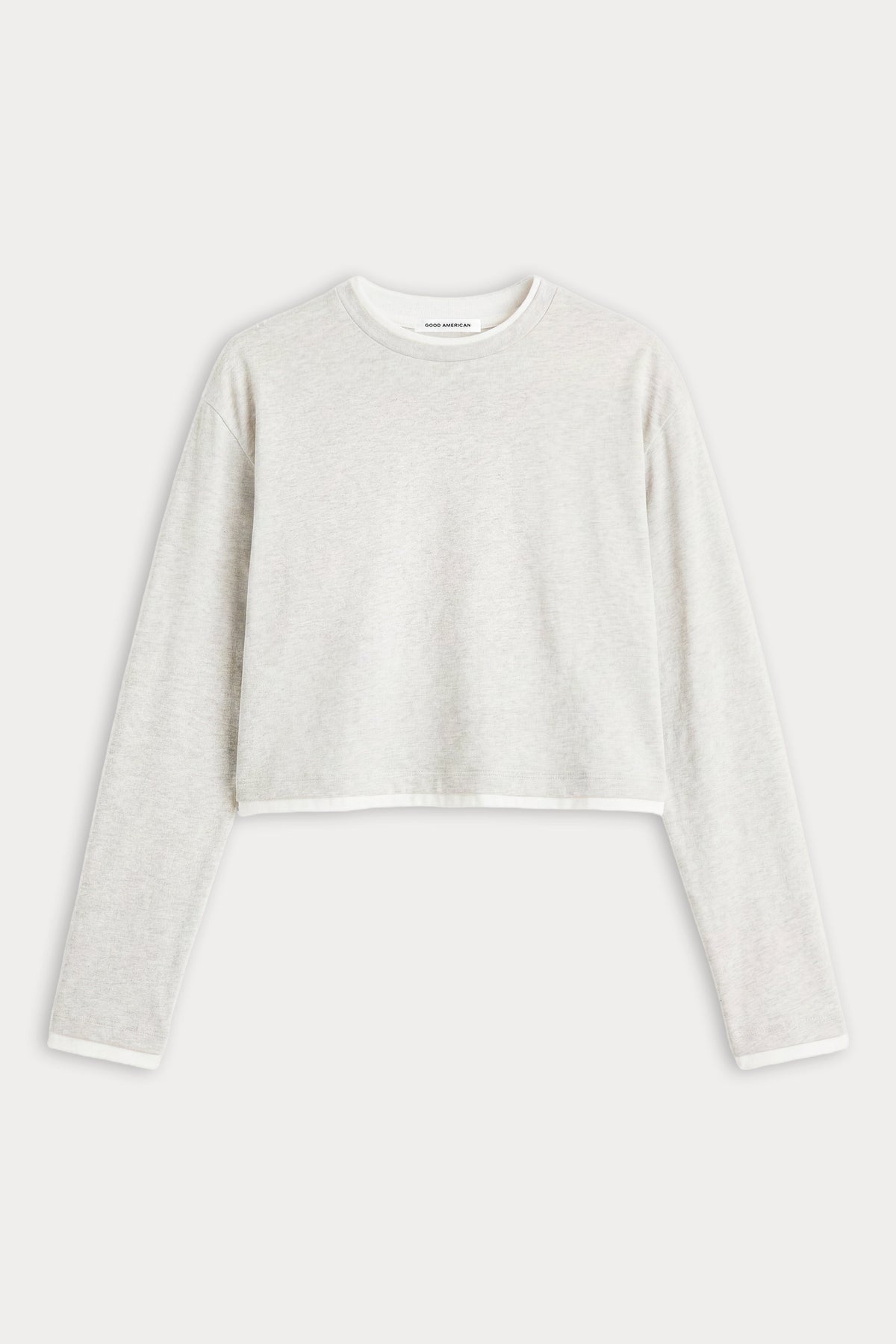 Luxury THE LONG SLEEVE LAYERED TEE VINTAGE GREY