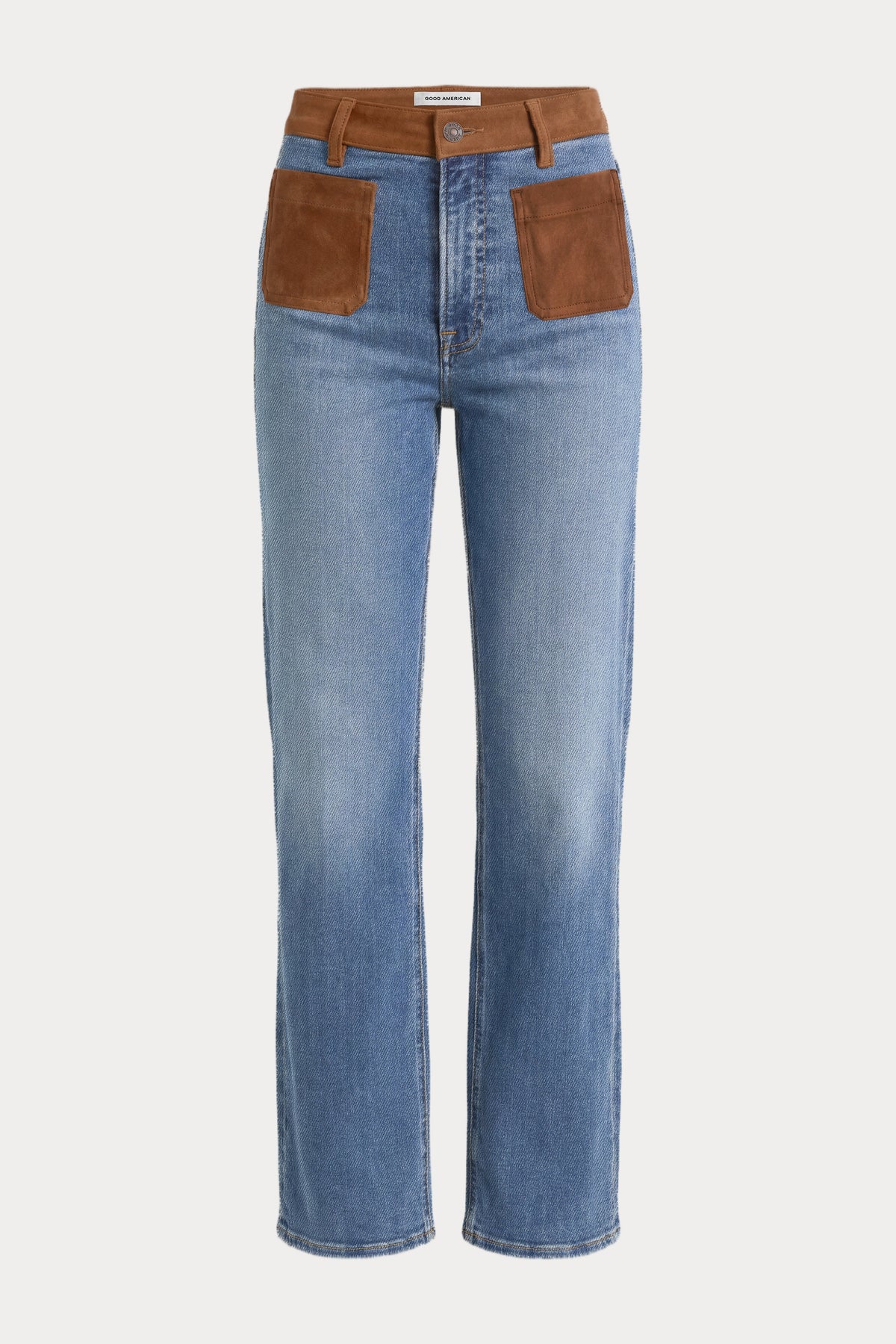 Luxury GOOD PETITE TRUE STRAIGHT JEANS CREST