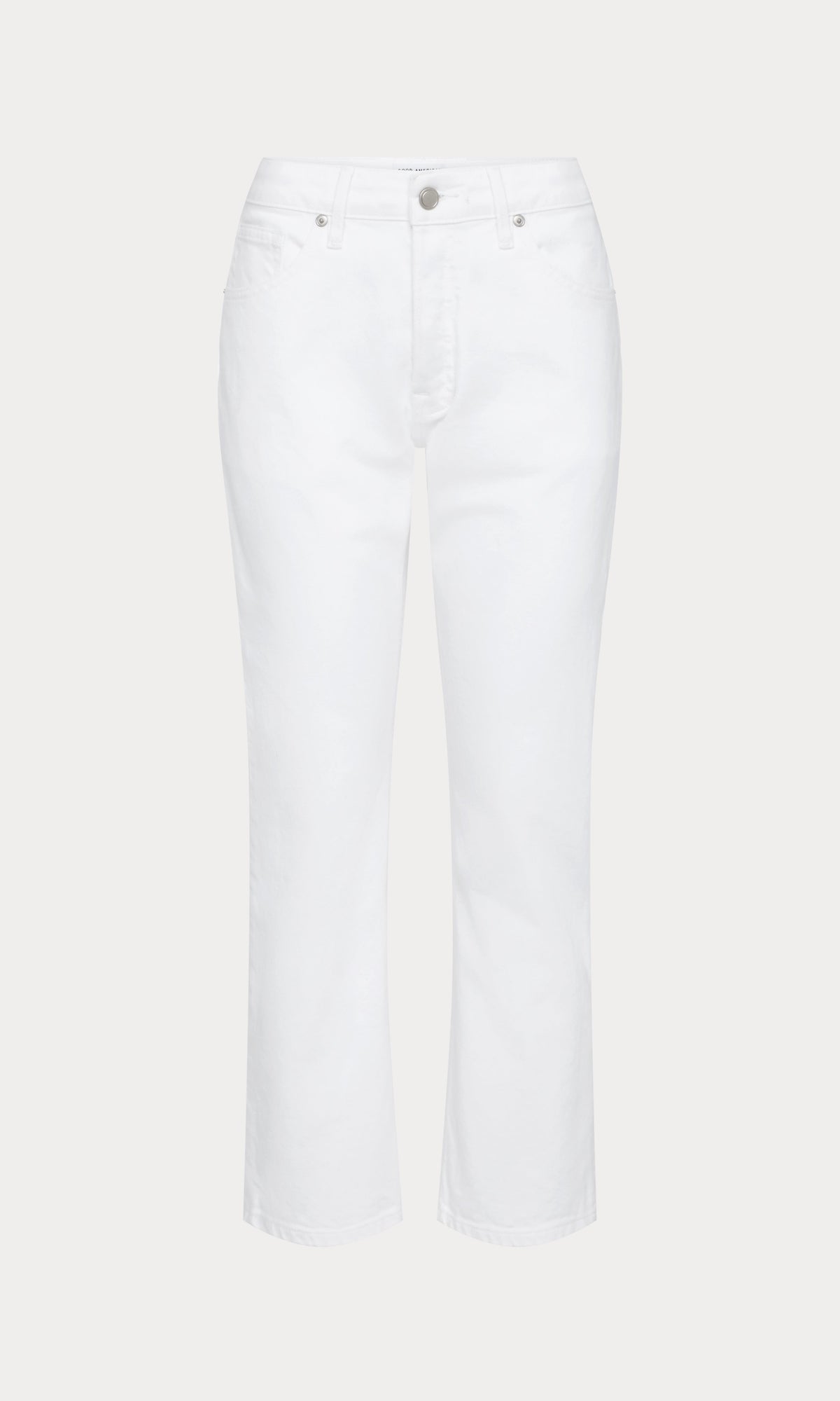 Luxury VINTAGE STRAIGHT ANKLE JEANS WHITE001