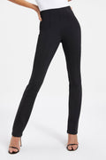 Luxury GOOD WAIST SCUBA PANTS BLACK001