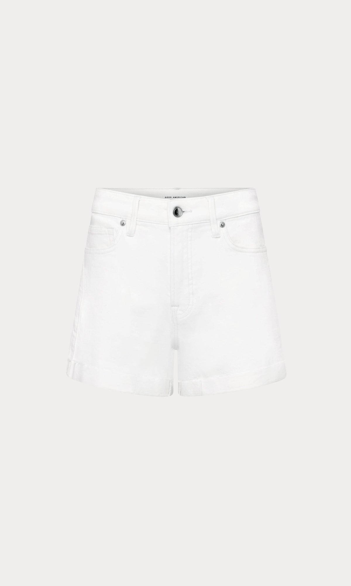 Luxury GOOD GIRLFRIEND SHORTS WHITE001