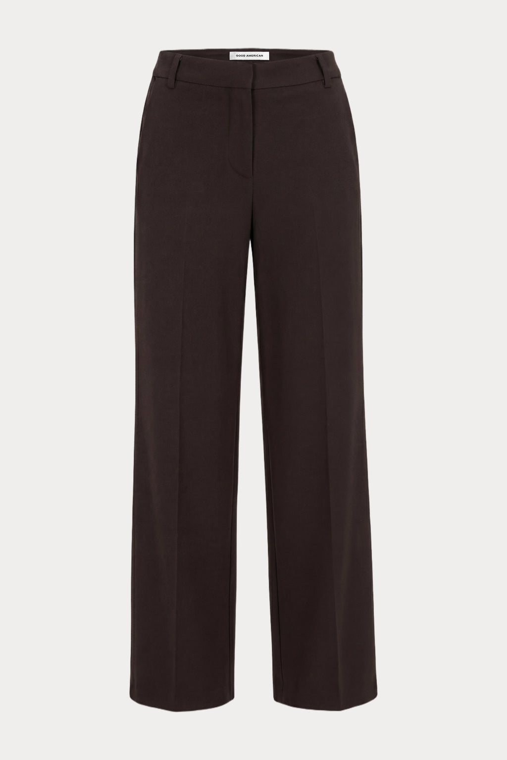 Luxury THE LOW RISE STRAIGHT LEG TROUSER ESPRESSO